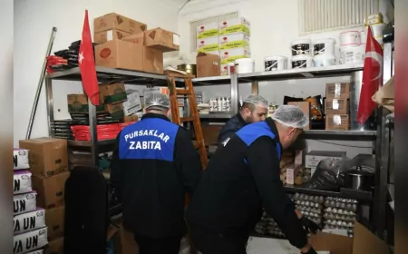 Pursaklar’da Yeni Yıl Öncesi Denetimler Sıklaştı: “Taviz Yok, Öncelik Halk Sağlığı”