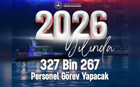 İçişleri Bakanı Ali Yerlikaya: “Yılbaşı Tedbirleri Kapsamında 325 Bin 267 Kolluk Personelimizi Görevlendirdik”