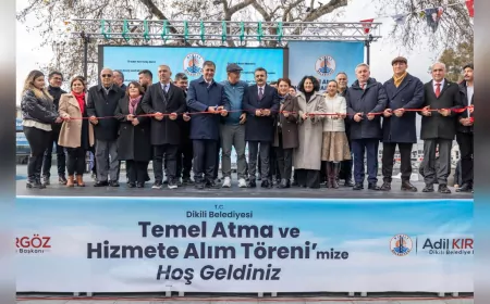 Başkan Tugay’dan 2026 Yılı İçin Dikili’ye Yatırım Müjdesi: Otogar ve Arıtma Tesisi Geliyor