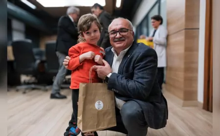 Miniklerden Eskişehir OSB’ye Yeni Yıl Ziyareti