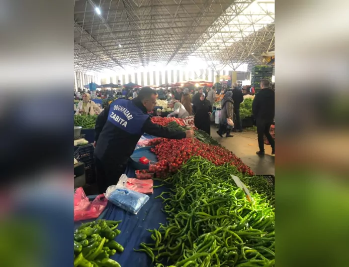 Odunpazarı’nda Semt Pazarlarında Kapsamlı Zabıta Denetimi