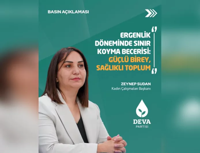 Zeynep Sudan: “Ergenlikte Sınır Koyma Becerisi Toplumsal Sağlık İçin Hayati”