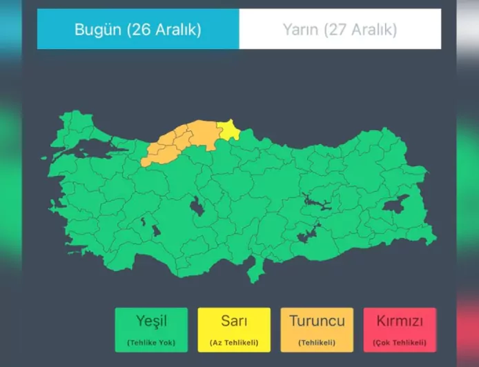 Meteoroloji’den Yoğun Kar Uyarısı: Batı Karadeniz ve Doğu Anadolu’da Etkili Olacak