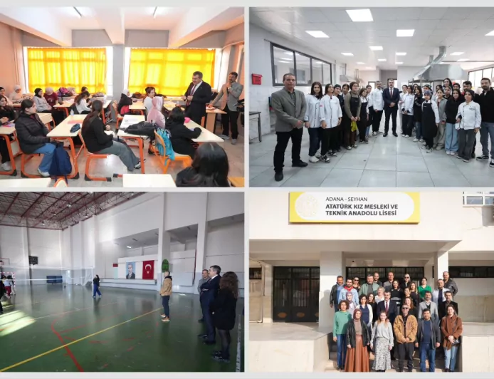 Bakan Yusuf Tekin’den Adana’da Sürpriz Lise Ziyareti