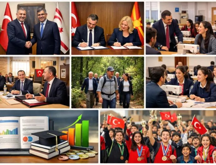 Eğitimde Bu Hafta: KKTC ile İş Birliği, Sürpriz Ziyaretler ve Uluslararası Başarılar