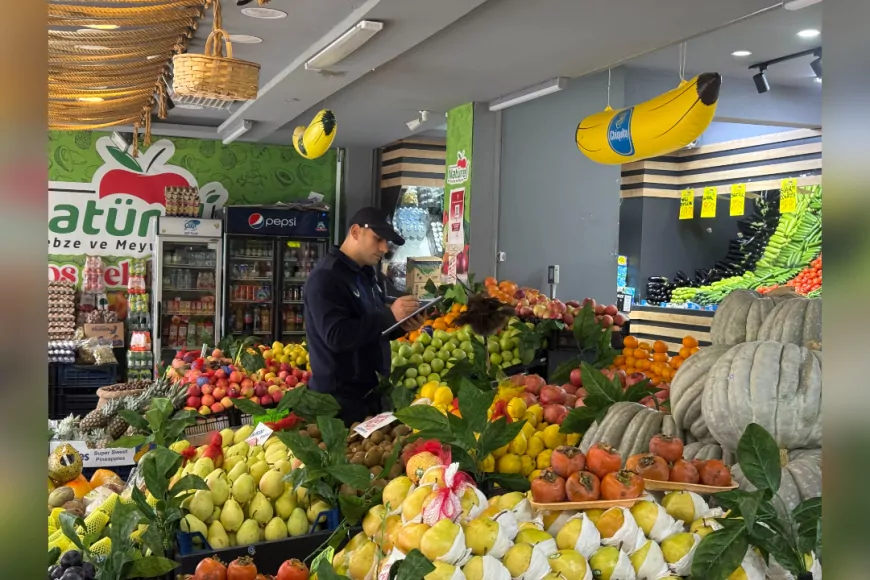 Çorum Belediyesi’nden Manav ve Marketlere Sıkı Denetim