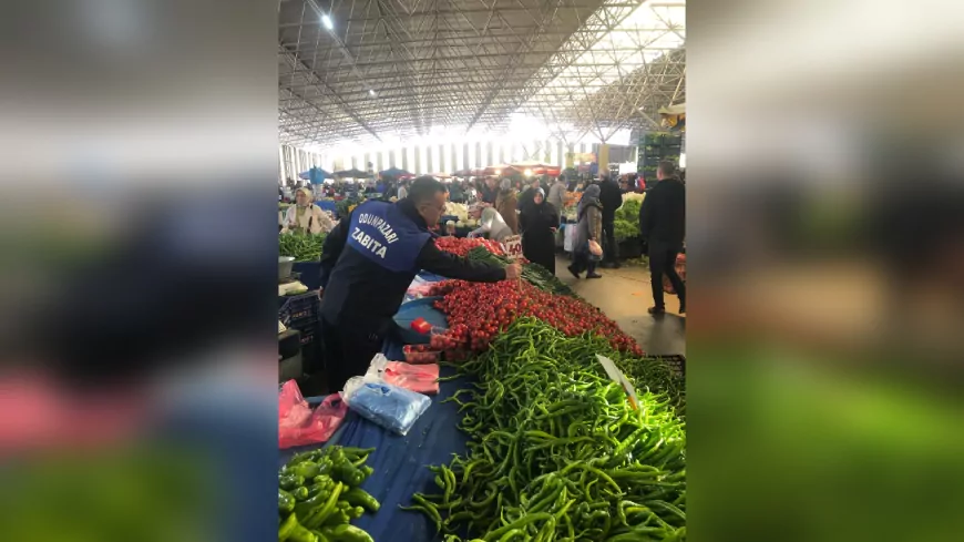 Odunpazarı’nda Semt Pazarlarında Kapsamlı Zabıta Denetimi