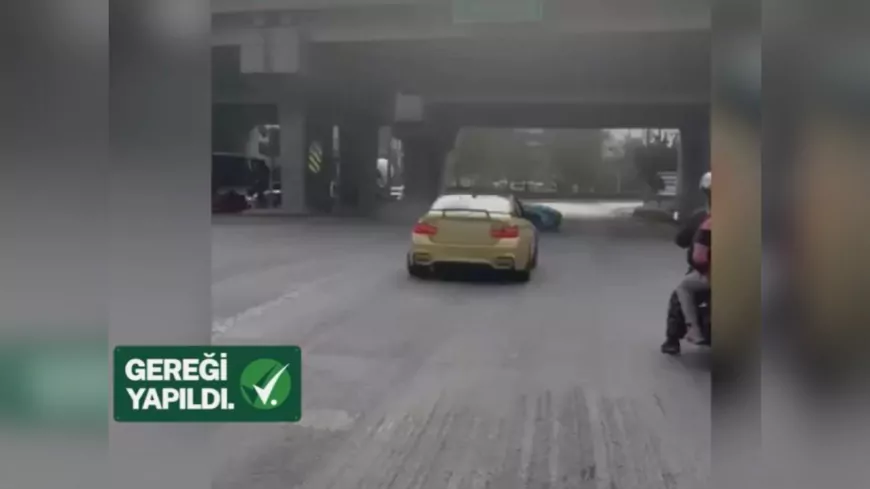 İzmir’de Drift ve Makas Atan Sürücüler Yakalandı