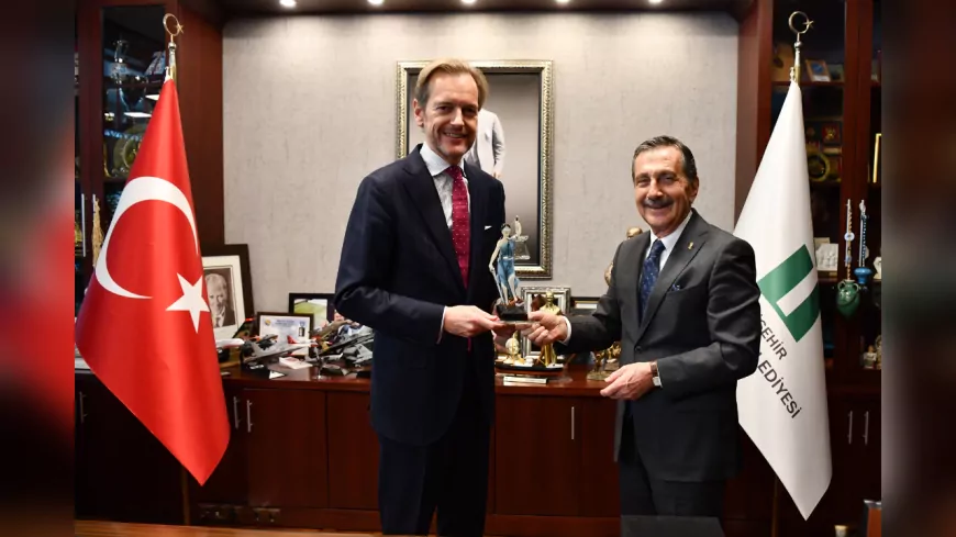 Belçika Büyükelçisi'nden Tepebaşı’na Övgü: “Sanat Dolu ve Güvenli Bir Kent”