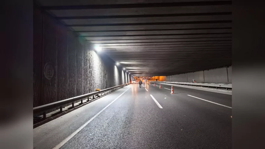 Kocaeli Büyükşehir’den Enerji Tasarrufu Hamlesi: Osmangazi Köprüsü Tüneli LED Işıklarla Yenilendi