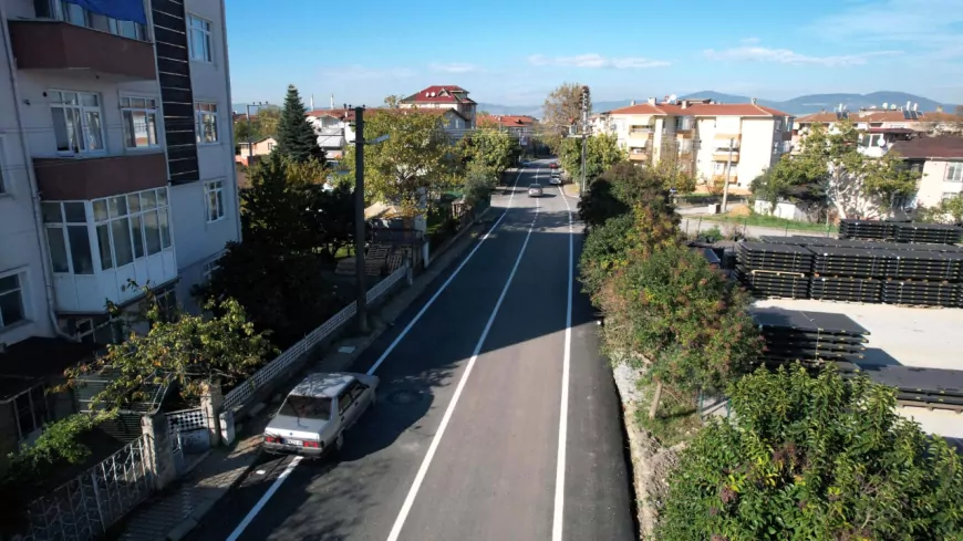 Gölcük Bilgin Caddesi Yenilendi: Yol ve Kaldırımlar Daha Güvenli