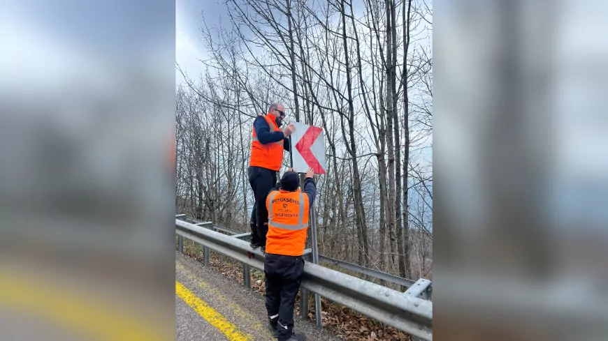 Kartepe Zirve Yolunda Kışa Hazırlık Tamam