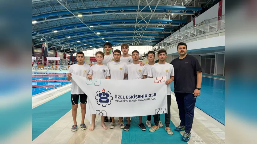 Özel EOSB MTAL'den Çifte Şampiyonluk: Voleybol ve Yüzmede Eskişehir Birincisi