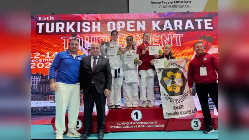 Beykozlu Karateciler Turkish Open’da Madalyaları Topladı
