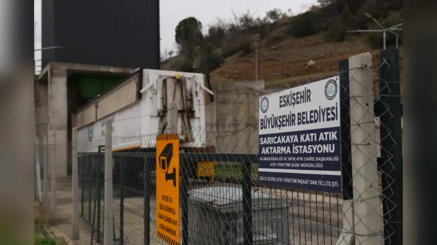 Eskişehir Büyükşehir’den İlçelere Çevreci Atık Yönetimi