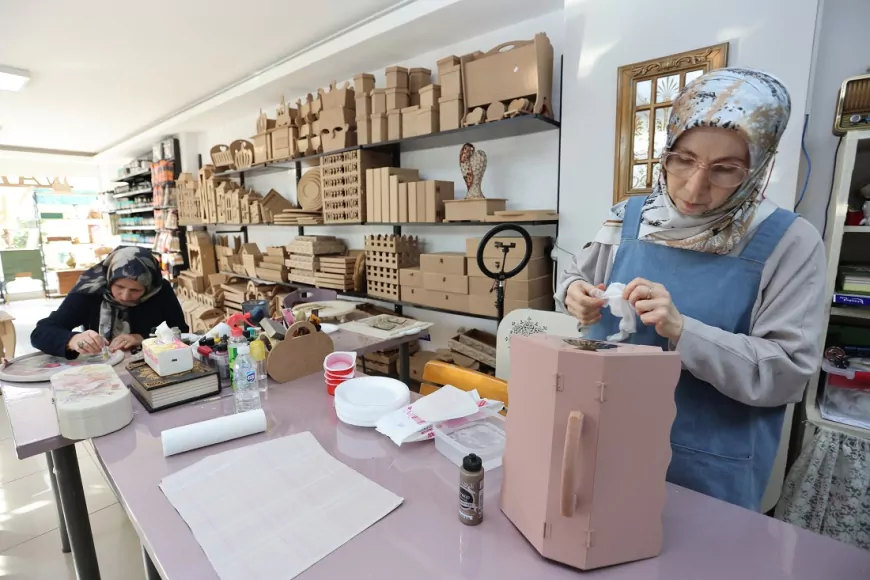 KO-MEK Kursiyerlerinden “Nadide Hobi” ile Girişimcilik Başarısı