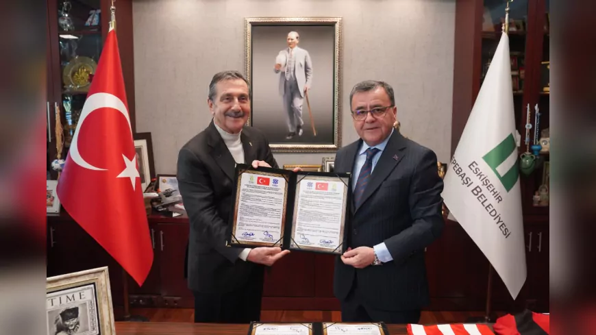 Tepebaşı ve Altıeylül Belediyeleri Kardeş Şehir Oldu