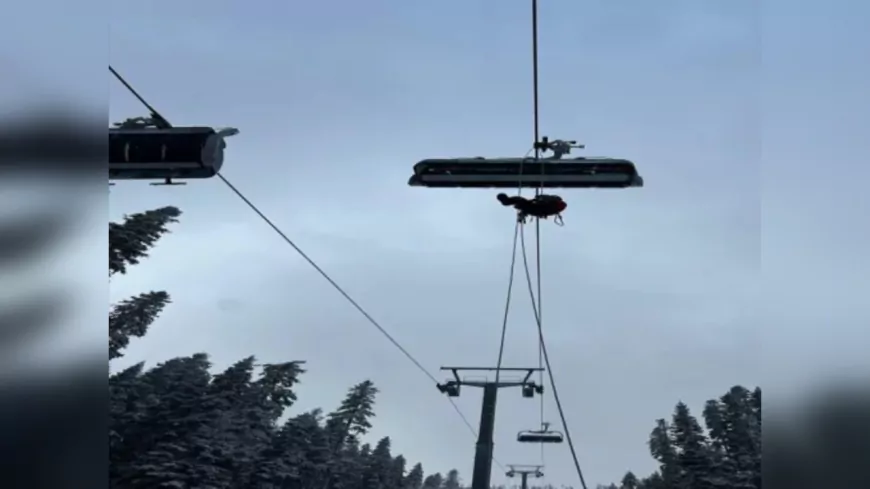 Yurduntepe Kayak Merkezi’nde Jandarma ve AFAD’dan Ortak Kurtarma Tatbikatı