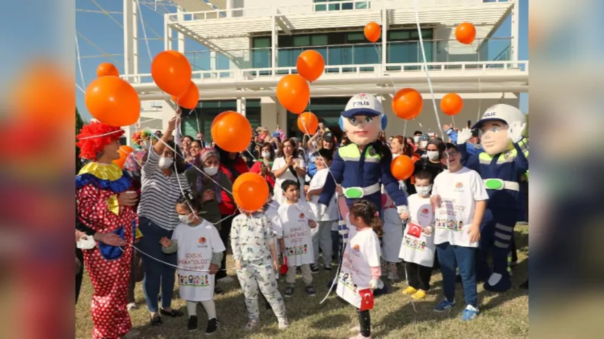 Mersin'de Polis Teşkilatından Çocuklara Güven ve Huzur Etkinliği