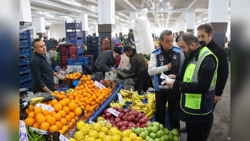 Yalova Merkez Pazaryeri’nde Fatura ve Belge Denetimi
