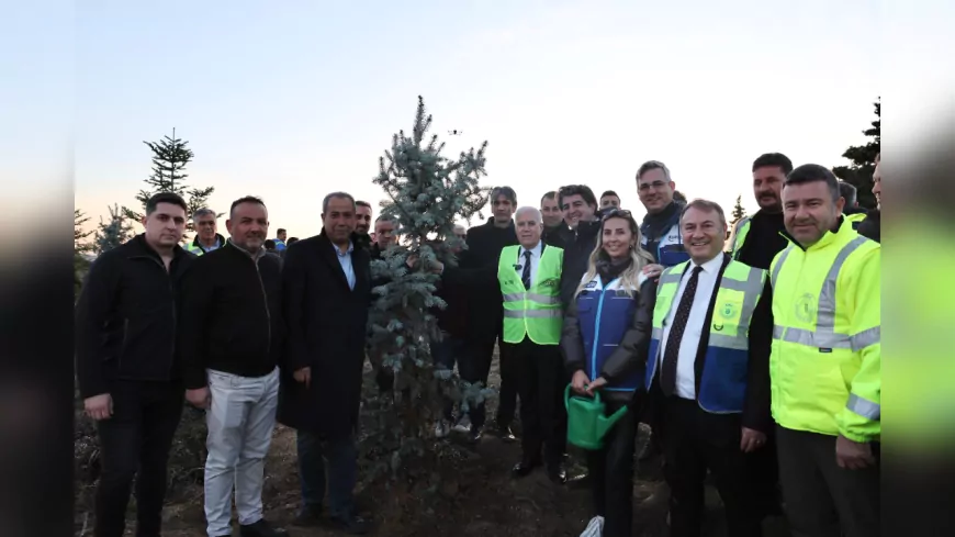 Bursa Büyükşehir’den Doğaya Nefes: 15 Bin Fidan Toprakla Buluştu