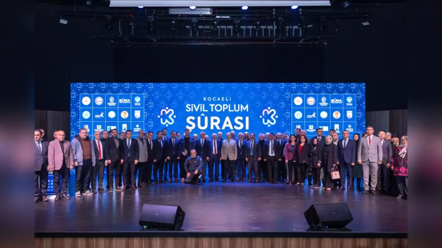 Kocaeli Sivil Toplum Şûrası Başladı: “Dirençli Şehirler Güçlü Sivil Toplumla Kurulur”