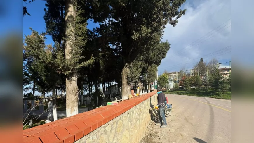 Kocaeli’de Mezarlıklar Daha Güvenli ve Estetik Hale Geliyor