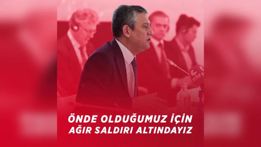 Özgür Özel: “Dünya solunda yeni bir rüzgar yaratacak partiyi yalnız bırakamazsınız”