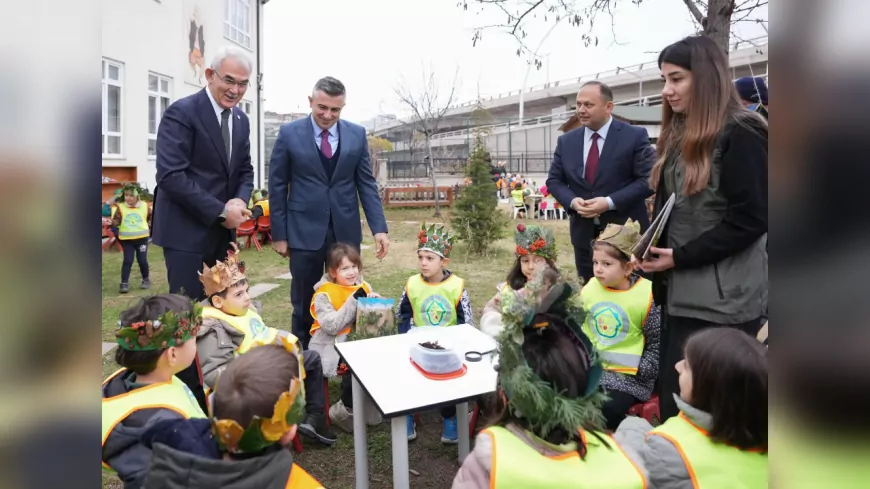 Ankara’daki Tüm Okullarda “Köklerden Geleceğe Nefes” Ağaçlandırma Projesi Başladı