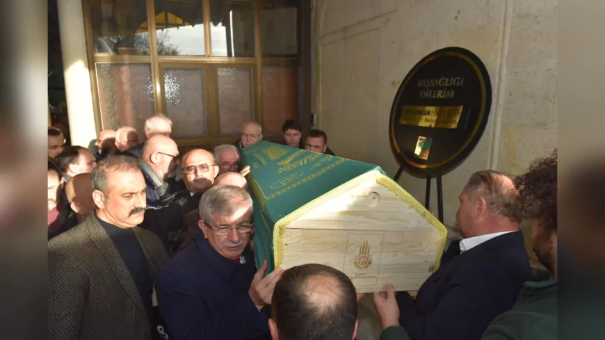 Genel Başkan Ahmet Davutoğlu, Merhum İsmail Hakkı Şişman’ın Cenaze Törenine Katıldı