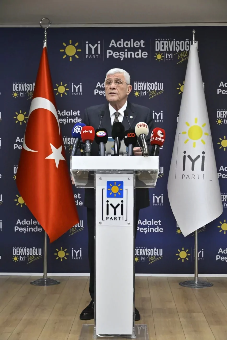 İYİ Parti Genel Başkanı Müsavat Dervişoğlu: “Terörsüz Türkiye diye sunulan süreç Cumhuriyet’e ve üniter yapıya yönelmiş bir kalkışmadır”