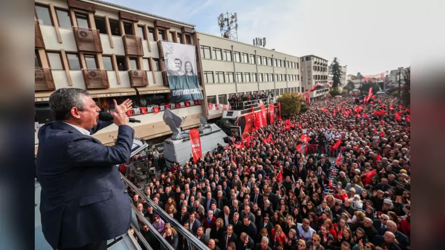 Özgür Özel Edirne’de Konuştu: “Baba Evinin Tapusu Atatürk’e Kayıtlıdır”