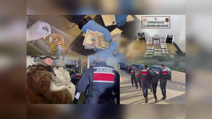 7 İlde Organize Suç Örgütlerine Operasyon: 42 Kişi Tutuklandı