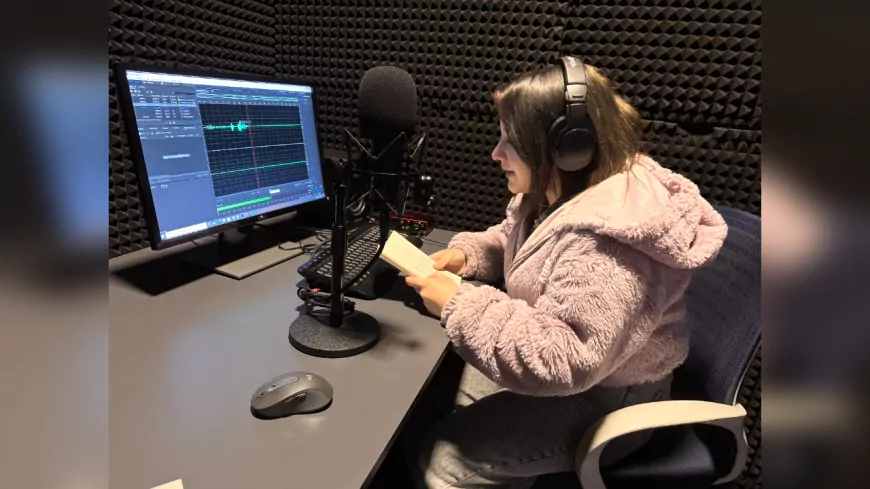 Öğrencilerden Çorum Belediyesi Sesli Kütüphane Projesine Ziyaret