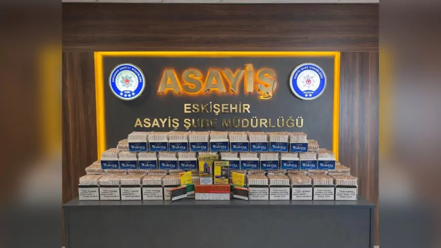 Yunus Timi Denetiminde Kaçak Ürün Ele Geçirildi