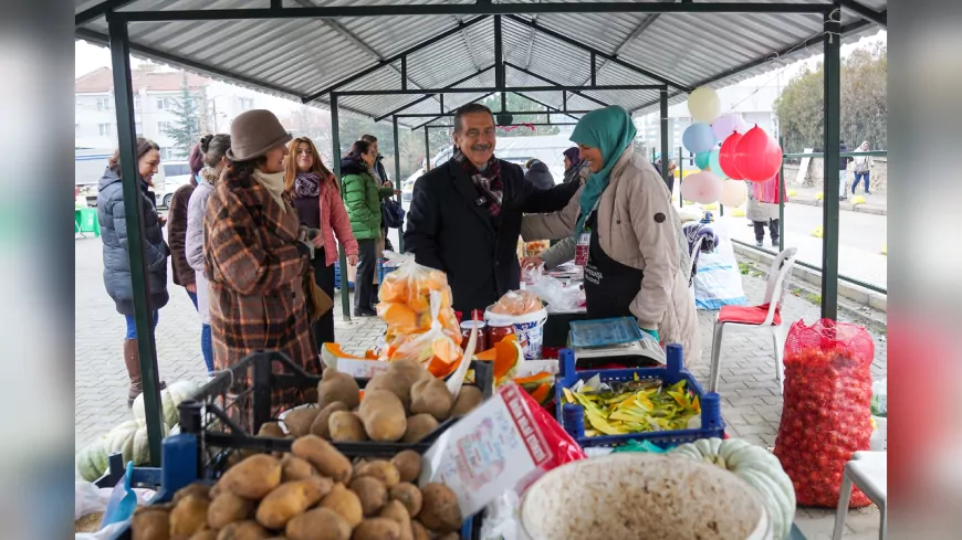 Başkan Ataç Kadın Üreticilerle Bir Araya Geldi