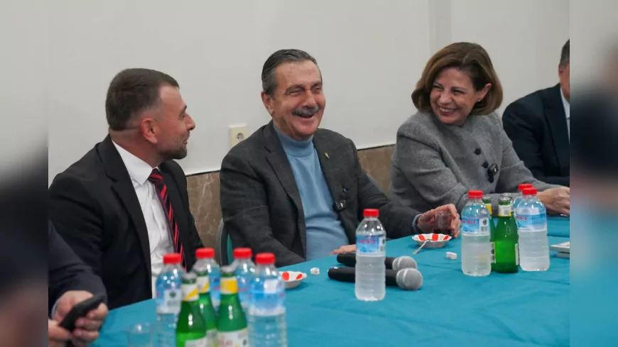 Başkan Ataç ve Başkan Ünlüce’den Samsunlulara Ziyaret