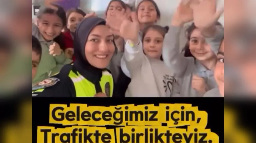 Kayseri’de Trafik Eğitimi Bu Kez Çocuklardan