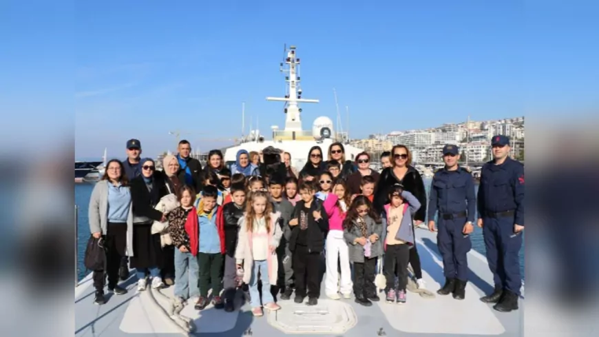 Sahil Güvenlik Komutanlığı, Aydın’da Minikleri Ağırladı