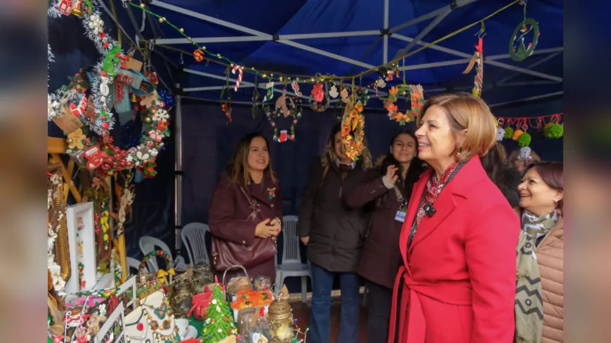 Yeni Yıl Coşkusu ESMEK’le Renklendi: Hediyelik Eşya Pazarı Açıldı
