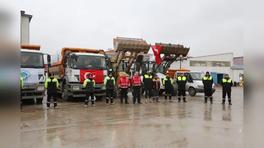 Odunpazarı Belediyesi Kışa Hazır: Karla Mücadele Ekipleri 7/24 Görevde