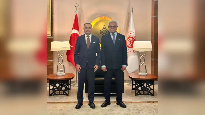 Ticaret Bakan Yardımcısı Mustafa Tuzcu, Pakistan’ın Ankara Büyükelçisi ile Ekonomik İş Birliğini Görüştü