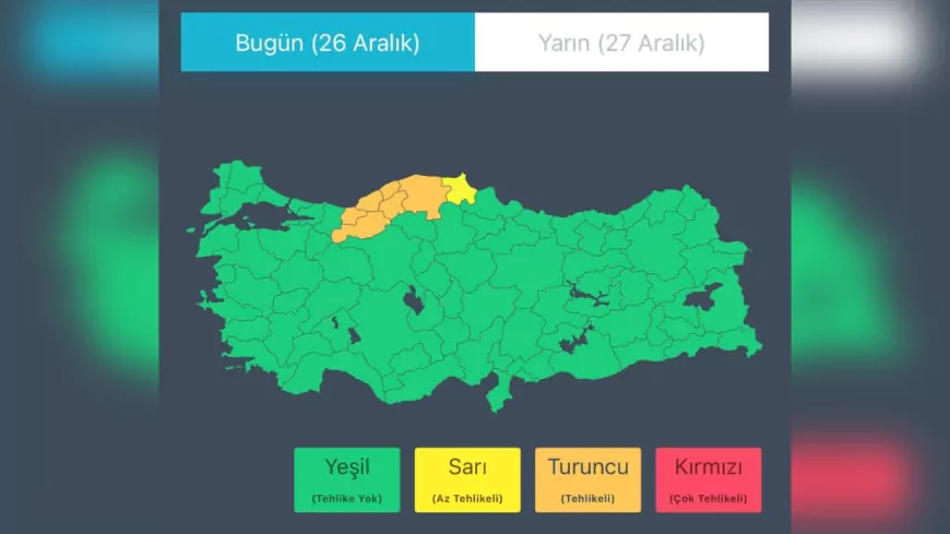 Meteoroloji’den Yoğun Kar Uyarısı: Batı Karadeniz ve Doğu Anadolu’da Etkili Olacak