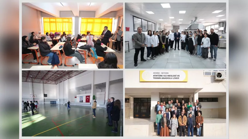 Bakan Yusuf Tekin’den Adana’da Sürpriz Lise Ziyareti