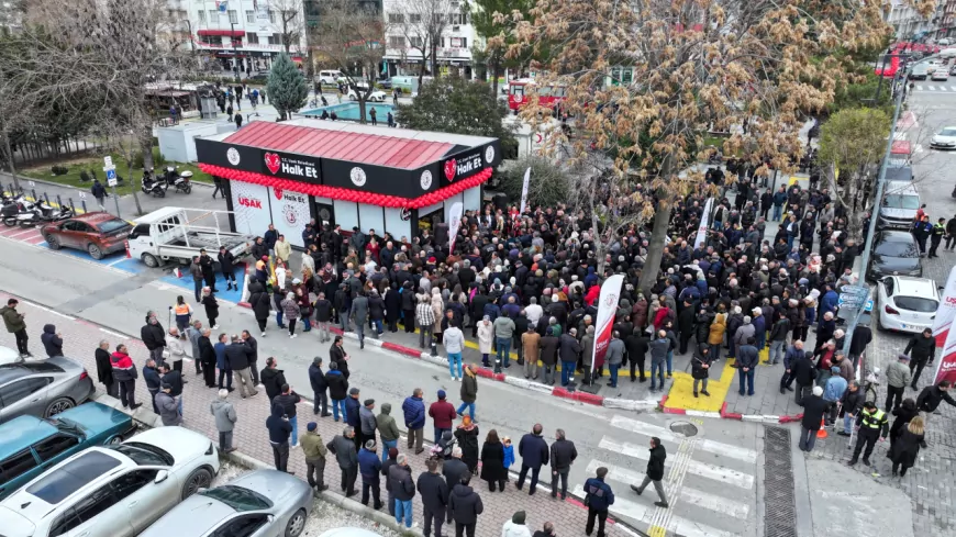 Uşak’ta Bir İlk: Uşak Belediyesi’nden Uygun Fiyatlı Et Satışı İçin “Halk Et” Mağazası