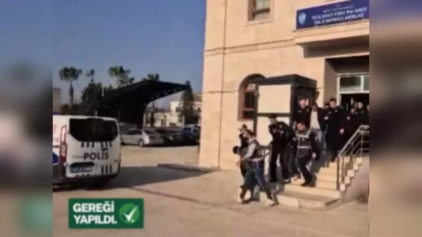 Mersin'de Trafik Saldırısı: 3 Şüpheli Tutuklandı