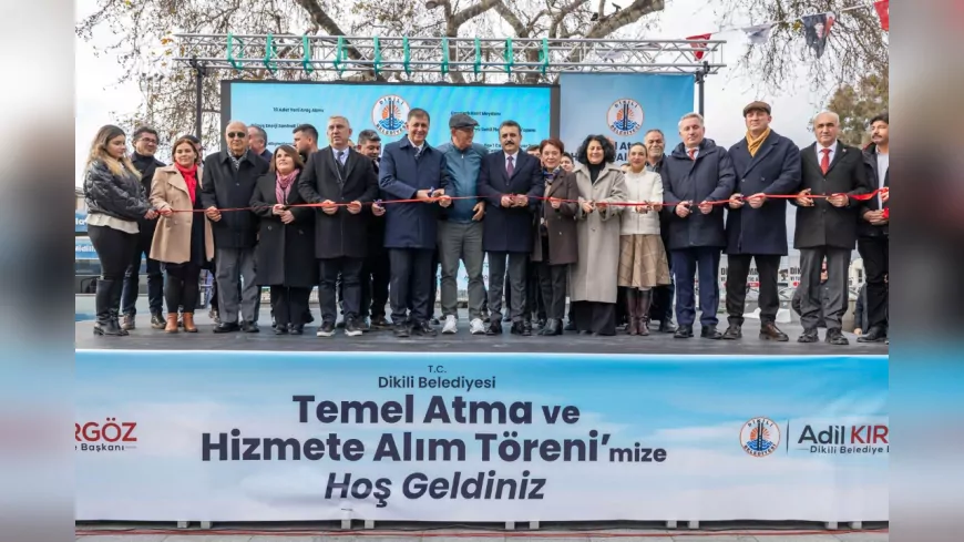 Başkan Tugay’dan 2026 Yılı İçin Dikili’ye Yatırım Müjdesi: Otogar ve Arıtma Tesisi Geliyor