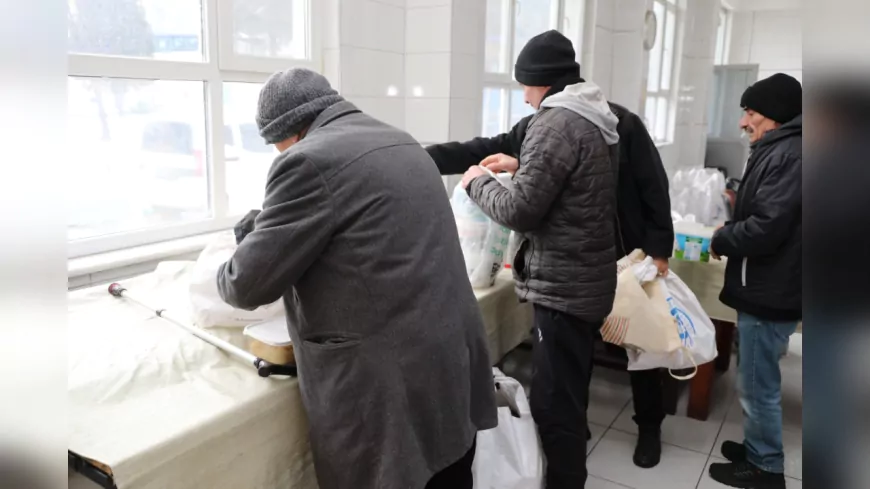 Odunpazarı Belediyesi Aşevi’nden Yeni Yıla Özel Dayanışma Paketi