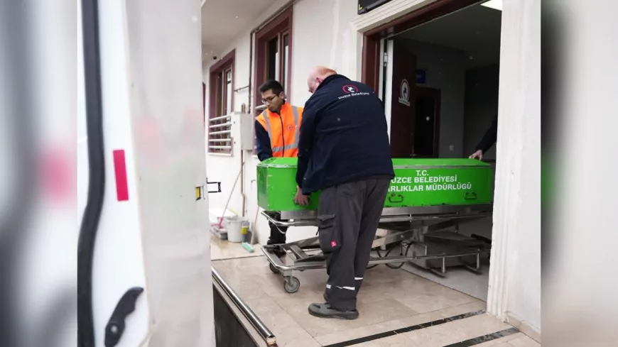 Düzce Belediyesi’nden Uçakla Ücretsiz Cenaze Nakli Hizmeti