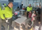 Minik Öğrencilerden Emniyet Müdürlüğüne Anlamlı Ziyaret